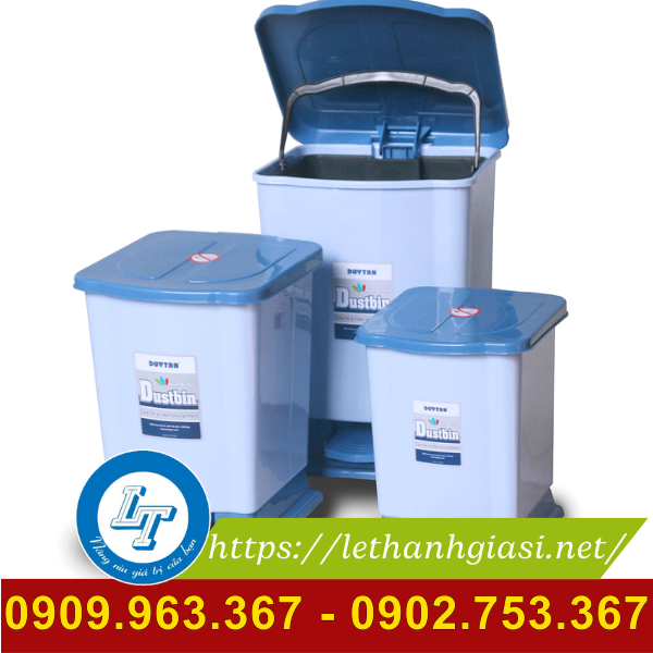 Mua sỉ thùng rác nhỏ đạp chân dùng trong gia đình thùng nhựa đựng rác