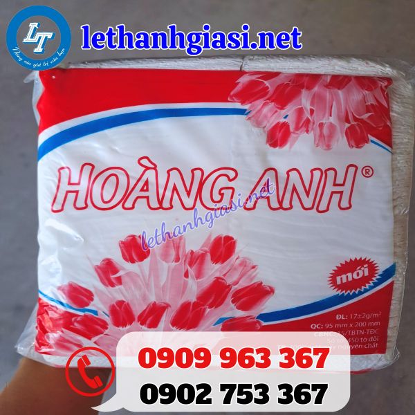 tìm nguồn sỉ khăn giấy rút hoàng anh giá rẻ toàn quốc