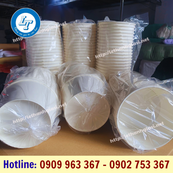 ĐẠI LÝ SỈ TÔ GIẤY ĐỦ CHỦNG LOẠI GIÁ RẺ NHẤT tô giấy trắng