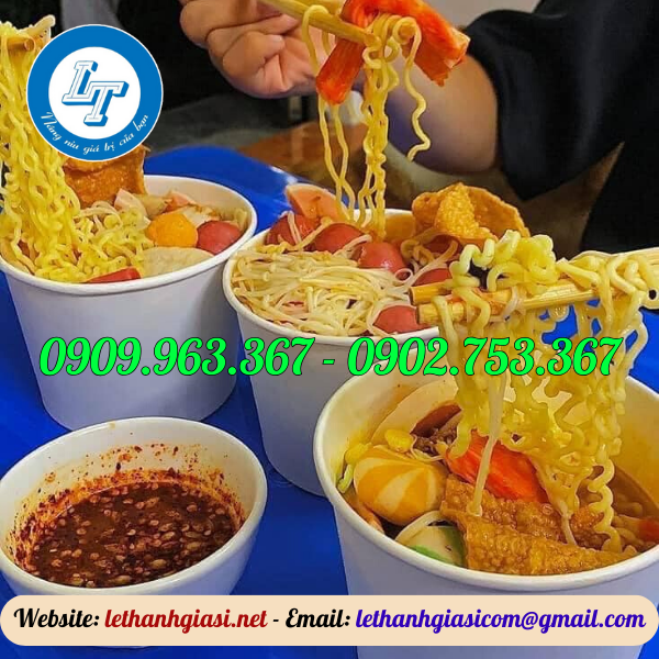 LẤY SỈ TÔ GIẤY 500ML, 1000ML GIÁ RẺ TẠI NHÀ MÁY tô giấy đựng mì cay