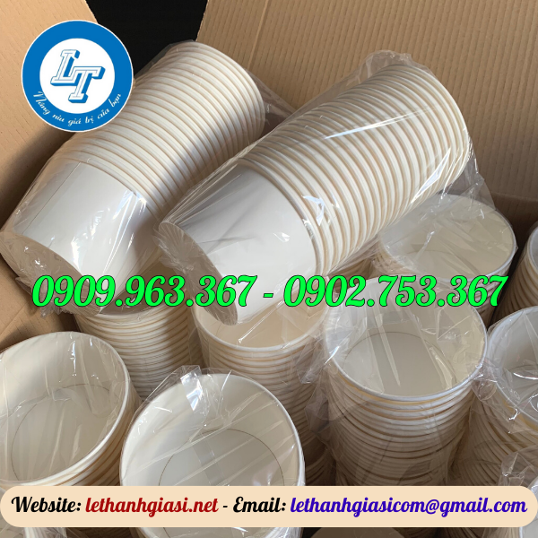 Bỏ sỉ tô giấy đựng bún phở giá rẻ tận xưởng tô giấy màu trắng