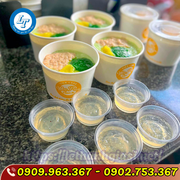 TÔ GIẤY 300ML ĐỰNG CHÈ, KEM GIÁ SỈ RẺ TPHCM tô giấy đựng cháo