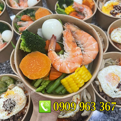 CÔNG TY SẢN XUẤT TÔ GIẤY DÙNG 1 LẦN GIÁ RẺ TPHCM tô giấy đựng đồ ăn eatclean