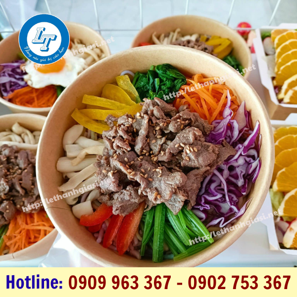 ĐẠI LÝ SỈ TÔ GIẤY ĐỦ CHỦNG LOẠI GIÁ RẺ NHẤT tô giấy đựng thức ăn