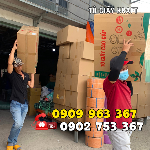 TÔ GIẤY KRAFT CAO ĐỰNG CHÁO, BÚN, PHỞ đại lý tô giấy hcm