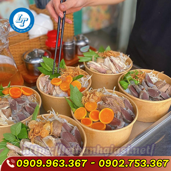 TÔ GIẤY KRAFT 1000ML tô giấy đựng thức ăn