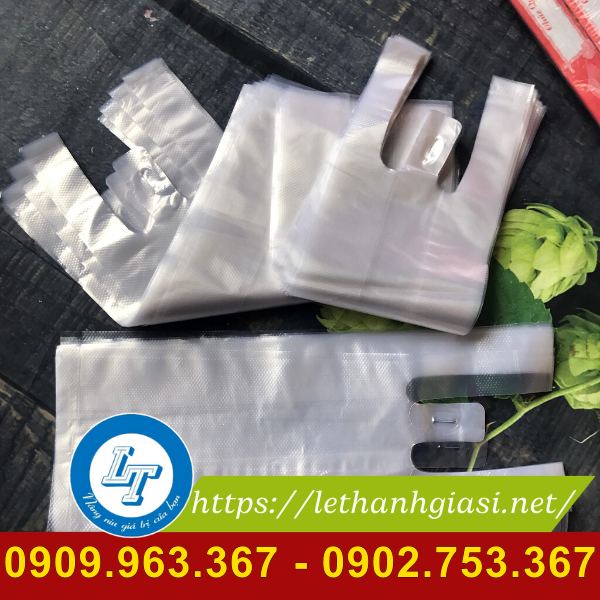 Túi đựng 1 ly trắng gai giá sỉ rẻ túi xốp 1 ly trắng