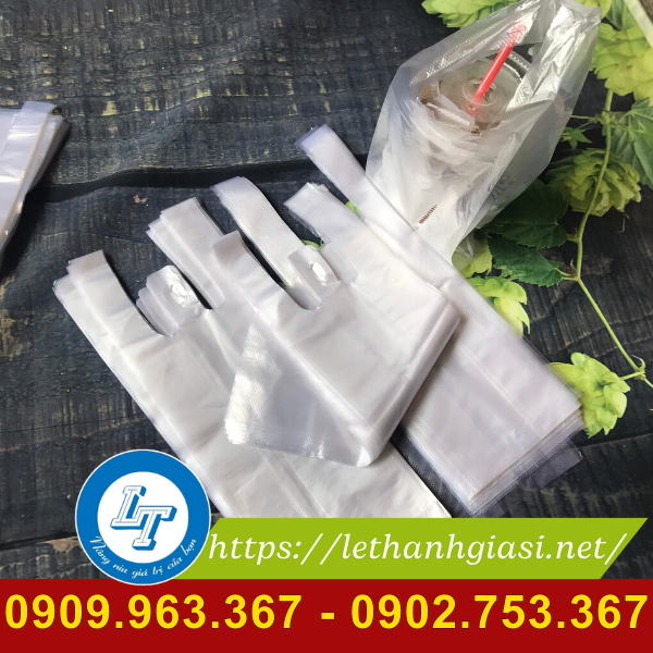 Túi đựng 1 ly trắng gai giá sỉ rẻ túi 1 ly