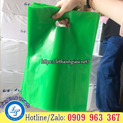 MUA TÚI NI LÔNG ĐỰNG QUẦN ÁO Ở ĐÂU GIÁ RẺ NHẤT? túi Pe xanh lá