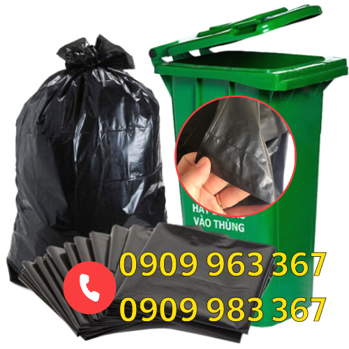 Túi rác size đại mua ở đâu giá rẻ? túi đựng rác công nghiệp