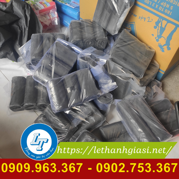 TÚI RÁC ĐEN KHÔNG QUAI, CÓ QUAI GIÁ SỈ TẬN GỐC túi rác cuộn đen