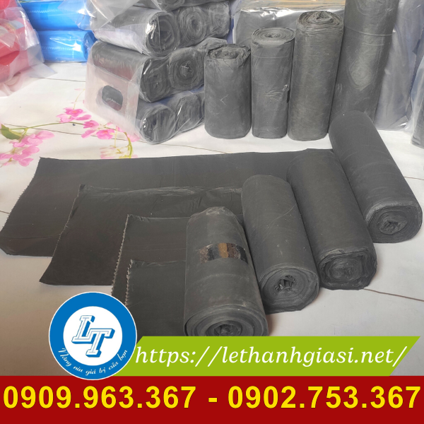 TÚI RÁC ĐEN KHÔNG QUAI, CÓ QUAI GIÁ SỈ TẬN GỐC túi đựng rác đen