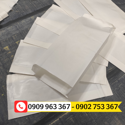 Mua bao giấy gói bánh mì ở đâu giá rẻ? túi giấy bánh mì màu trắng