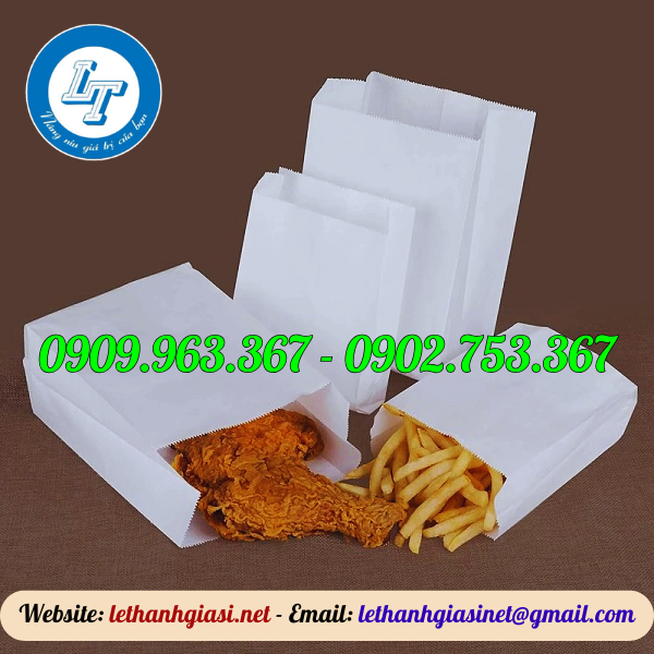 TÚI GIẤY ĐỰNG GÀ RÁN túi giấy đựng gà rán