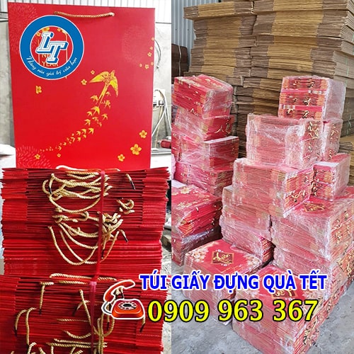 ĐỊA CHỈ BÁN TÚI GIẤY ĐỰNG QUÀ TẾT GIÁ SỈ TPHCM TÚI GIẤY ĐỰNG QUÀ TẾT