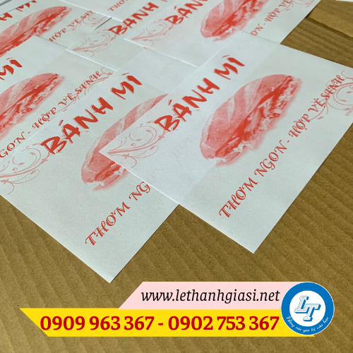 Tìm mua túi zip trong đựng thực phẩm giá rẻ giấy gói bánh mì in sẵn