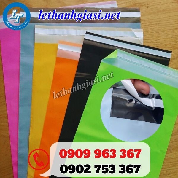 túi niêm phong đủ màu nhều kích thước cho nhà buôn sỉ