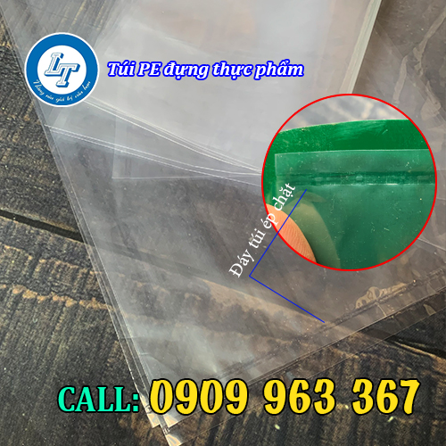 TÚI PE ĐỰNG THỰC PHẨM, ĐỰNG NƯỚC LÈO GIÁ RẺ CHO HÀNG QUÁN túi đựng thực phẩm