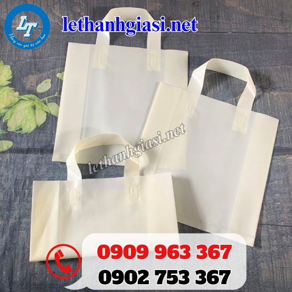 túi nilon pe ép quai màu trắng giá rẻ cho nhà phân phối sỉ túi nilon pe ép quai màu trắng giá rẻ cho nhà phân phối sỉ
