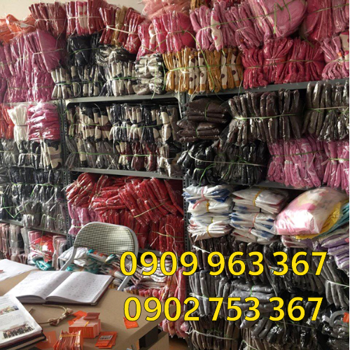 TÚI DÁN MIỆNG ĐỰNG QUẦN ÁO GIÁ RẺ CHO XƯỞNG MAY túi dán miệng đựng quần áo