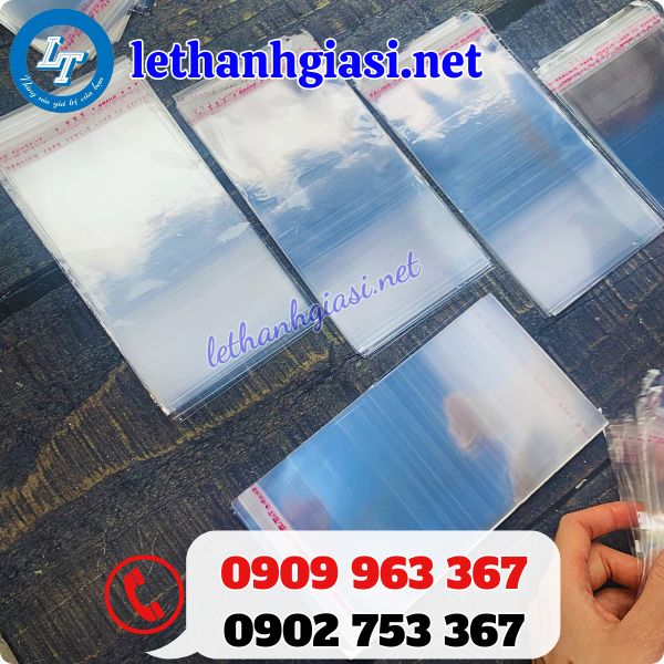 túi opp bóng kính dán miệng đựng bao lì xì