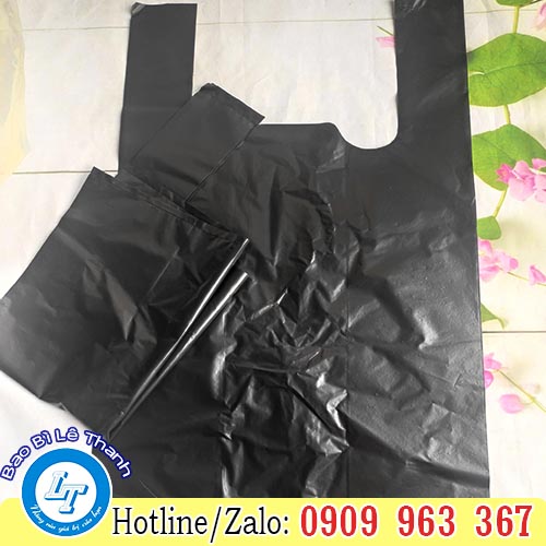 Giá sỉ túi đựng rác đen size cực đại túi đựng rác có quai