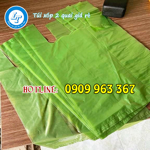 CUNG CẤP TÚI XỐP 2 QUAI GIÁ RẺ CHO ĐẠI LÝ túi xốp 2 quai