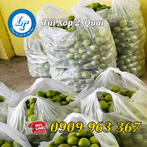 túi xốp trắng zin gai