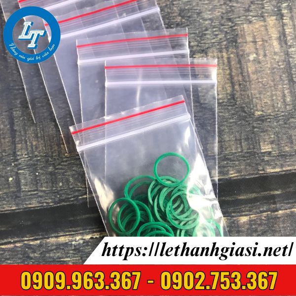 túi zip chỉ đỏ đủ kích thươc giá rẻ chất lượng