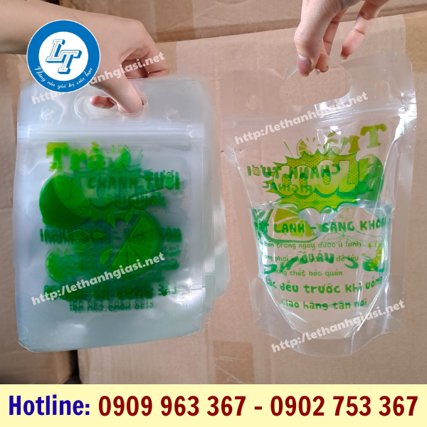 SỈ TÚI ZIPPER ĐỰNG TRÀ SỮA, TRÀ CHANH GIÁ RẺ SỈ TÚI ZIPPER ĐỰNG TRÀ SỮA, TRÀ CHANH GIÁ RẺ