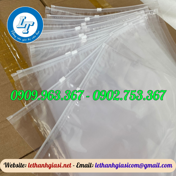 TÚI ZIPPER KHÓA KÉO NHIỀU KÍCH THƯỚC GIÁ SỈ RẺ túi zipper khóa kéo