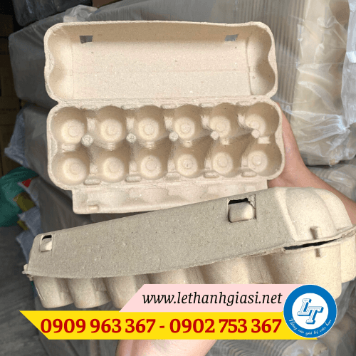 Mua hộp giấy đựng trứng loại 12 quả giá rẻ vỉ giấy đựng trứng