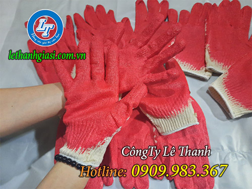 Mua găng tay len nhúng nhựa giá theo từng trọng lượng. màu sắc găng tay nhúng nhựa