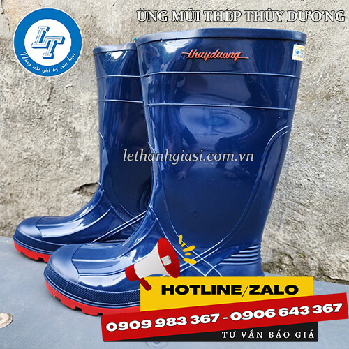 ủng nhựa mũi thép giá sỉ xanh đen đế đỏ 3 ủng nhựa mũi thép giá sỉ xanh đen đế đỏ 3