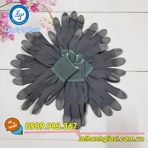 Găng tay phủ pu – an toàn trong môi trường điện nhiệt gt phủ pu
