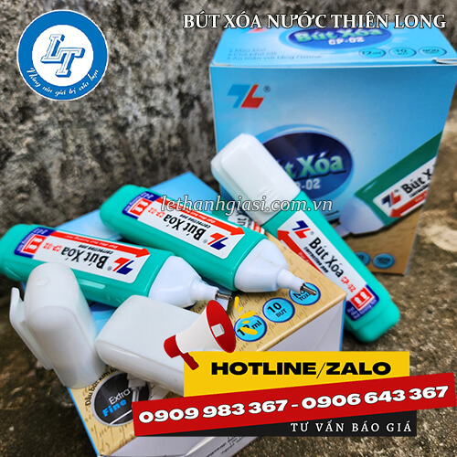 Bút xóa nước giá sỉ giá rẻ hộp 10 cây có nắp 2 Bút xóa nước giá sỉ giá rẻ hộp 10 cây có nắp 2