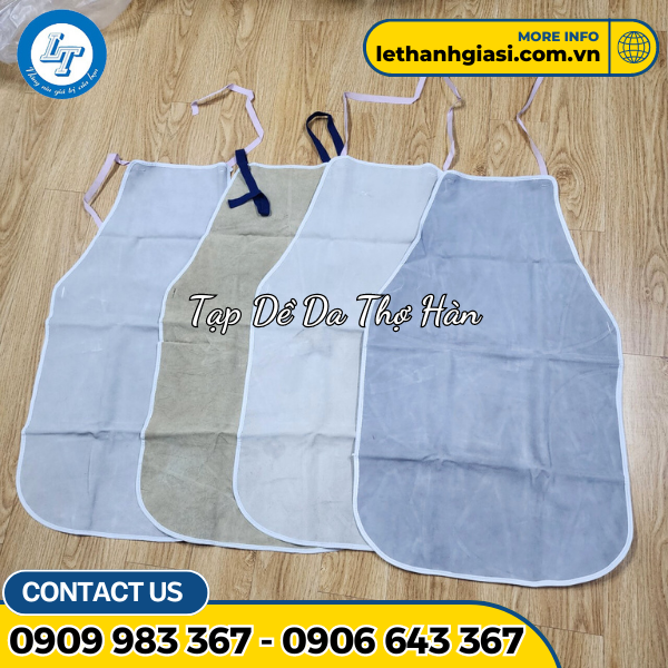 Tạp dề da hàn Tạp dề da hàn