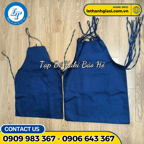 tạp dề kaki 3 tạp dề kaki 3