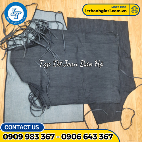 Tạp dề vải Jean 2 Tạp dề vải Jean 2