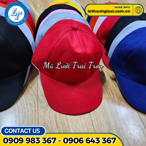 Mũ lưỡi trai trơn 2 Mũ lưỡi trai trơn 2