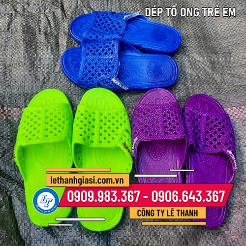 Mẫu DÉP TỔ ONG TRẺ EM giá sỉ siêu rẻ nhiều màu Mẫu DÉP TỔ ONG TRẺ EM giá sỉ siêu rẻ nhiều màu