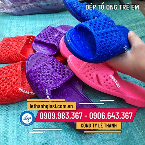 Mẫu DÉP TỔ ONG TRẺ EM giá sỉ siêu rẻ nhiều màu Mẫu DÉP TỔ ONG TRẺ EM giá sỉ siêu rẻ nhiều màu