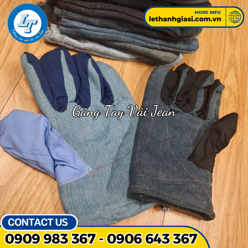 găng tay vải jean 3 găng tay vải jean 3