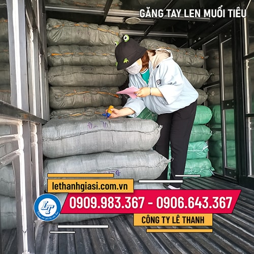 Bán GĂNG TAY LEN MUỐI TIÊU tại kho xưởng HCM Bán GĂNG TAY LEN MUỐI TIÊU tại kho xưởng HCM