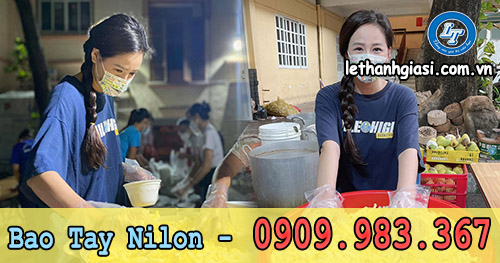 bao tay nilon giá cân ký tại lê thanh nilon