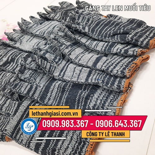 Bán GĂNG TAY LEN MUỐI TIÊU tại kho xưởng HCM Bán GĂNG TAY LEN MUỐI TIÊU tại kho xưởng HCM