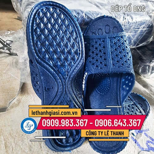 Xưởng bán dép tổ ong thái xanh coban hot trend Xưởng bán dép tổ ong thái xanh coban hot trend