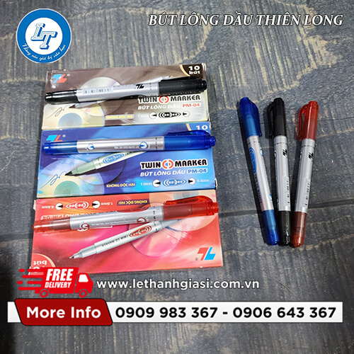 bút lông dầu Thiên Long giá sỉ, giá rẻ, ưu đãi tận gốc 4 bút lông dầu Thiên Long giá sỉ, giá rẻ, ưu đãi tận gốc 4