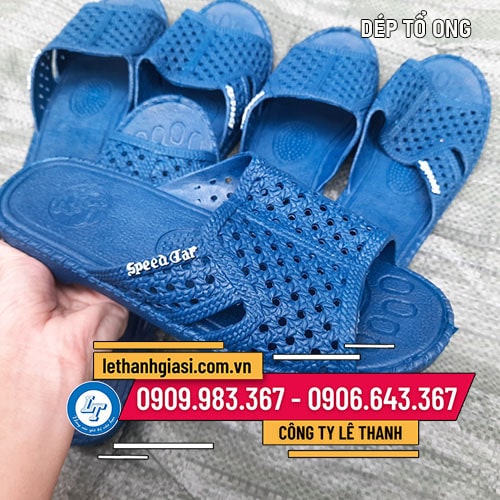 Xưởng bán dép tổ ong thái xanh coban hot trend Xưởng bán dép tổ ong thái xanh coban hot trend