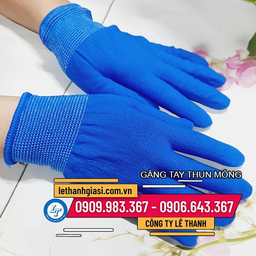 Găng tay thun mỏng giá sỉ nhà Lê Thanh Găng tay thun mỏng giá sỉ nhà Lê Thanh
